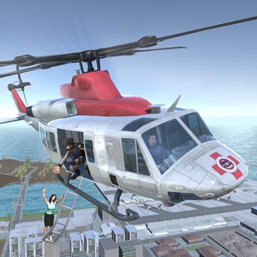 直升机飞行模拟器无限金币无限星星版