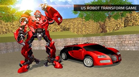 机器人汽车驾驶(US Robot Transform Car)