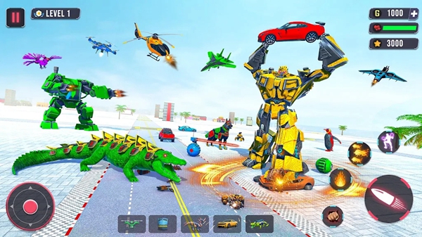 多机器人动物机器人(Multi Robot Animal Robot Games)