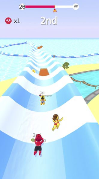 游乐园3d水上比赛(Theme Park3d Water Slide Games)
