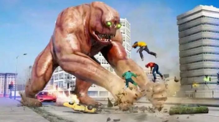 愤怒的怪物城市攻击(Angry Monster City Attack)