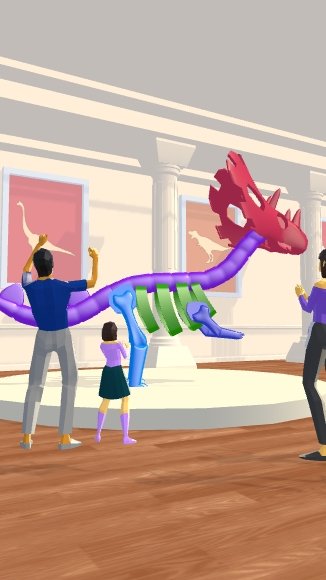 恐龙骨骼3D
